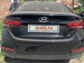 2017 Hyundai Solaris II, чёрный, 900000 рублей, вид 1