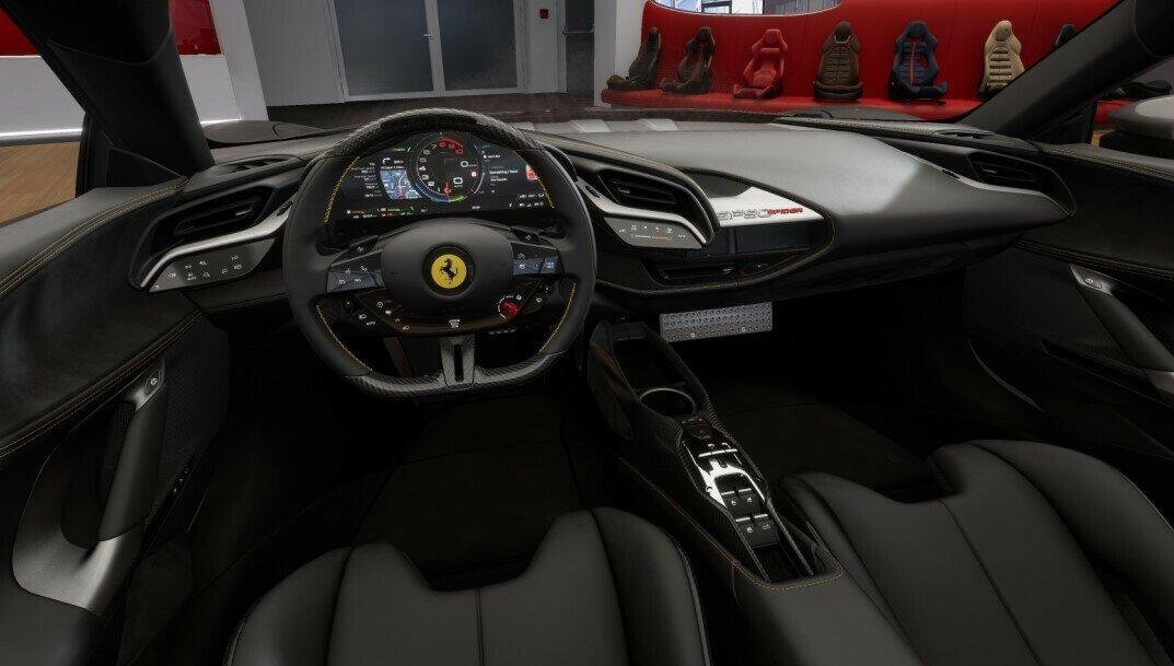 2021 Ferrari SF90 Stradale I, серый - вид 7