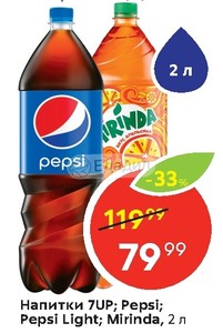 Напиток на букву м. Pepsi 7up Mirinda. Энергетик 7 up.