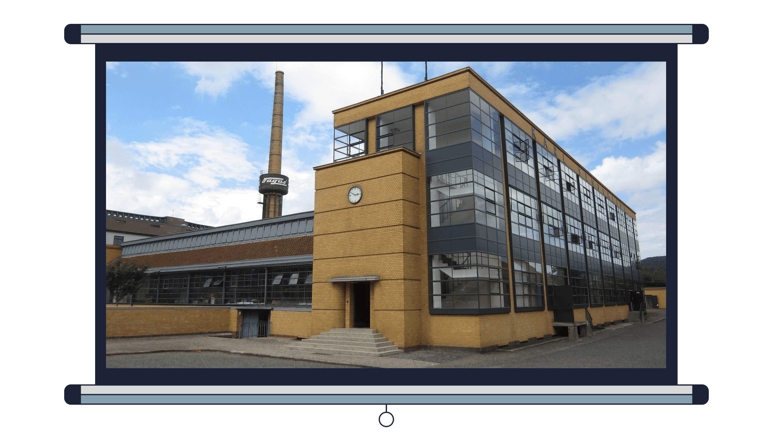 Пример 5. Фабрика «Фагус», Альфельд, Германия, архитекторы Вальтер Гропиус, Адольф Мейер<br><br>Фото: Olrik66 / Wikimedia Commons, CC BY-SA 4.0<br>
