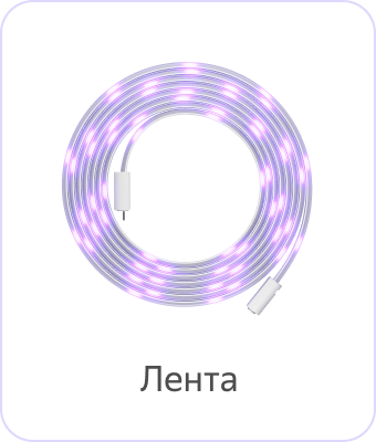 Умная светодиодная лента Яндекса