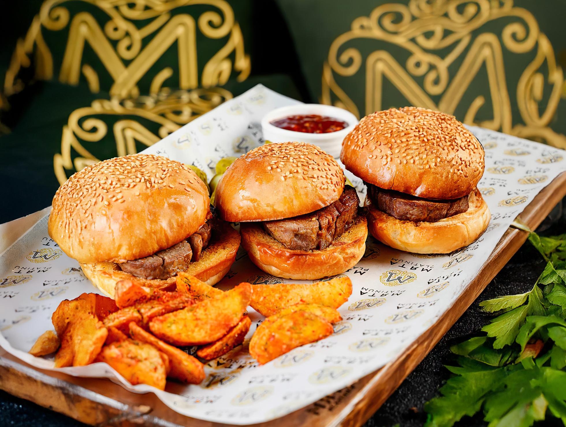 Mini «Steyk-burger»