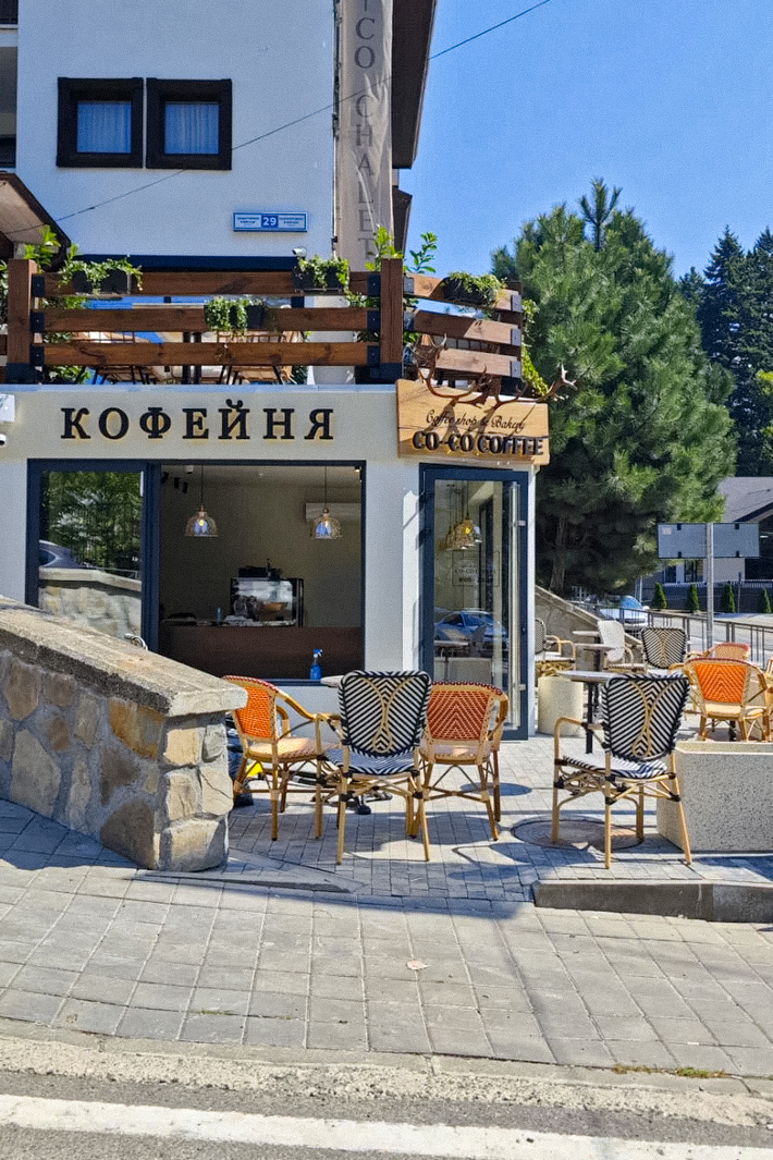 Кофейня Co-Co Coffee, ул. Защитников Кавказа, 29, п. г. т. Красная Поляна