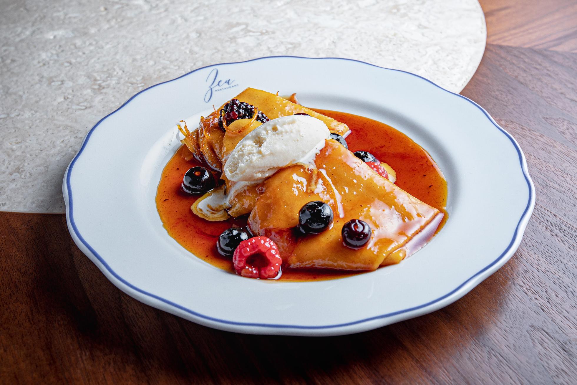 Crêpe suzette