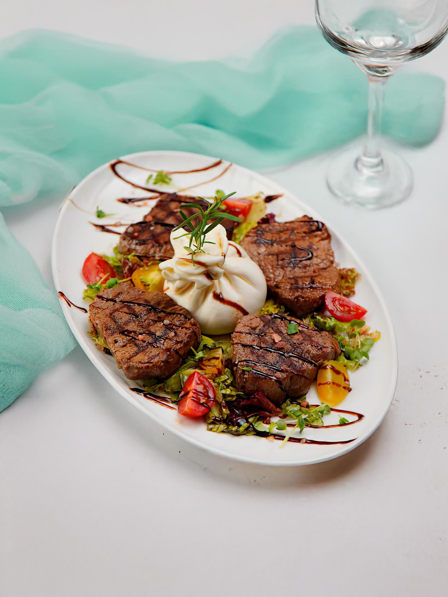 Burrata Medallions
