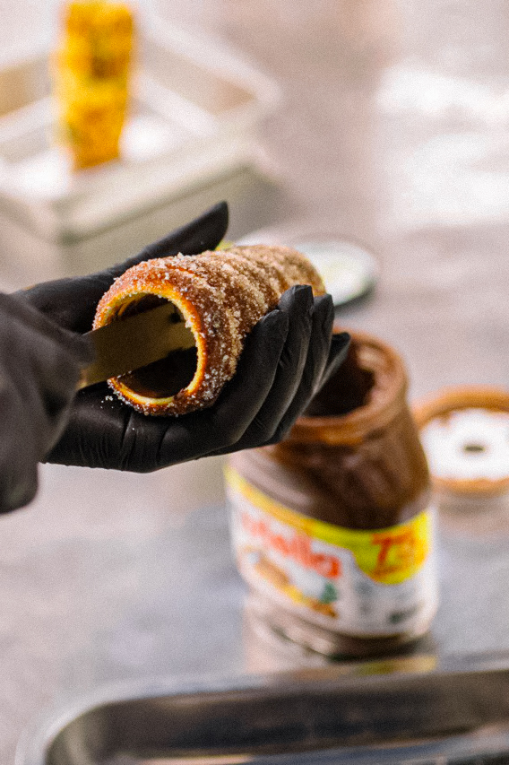 Трдельник малый с Nutella