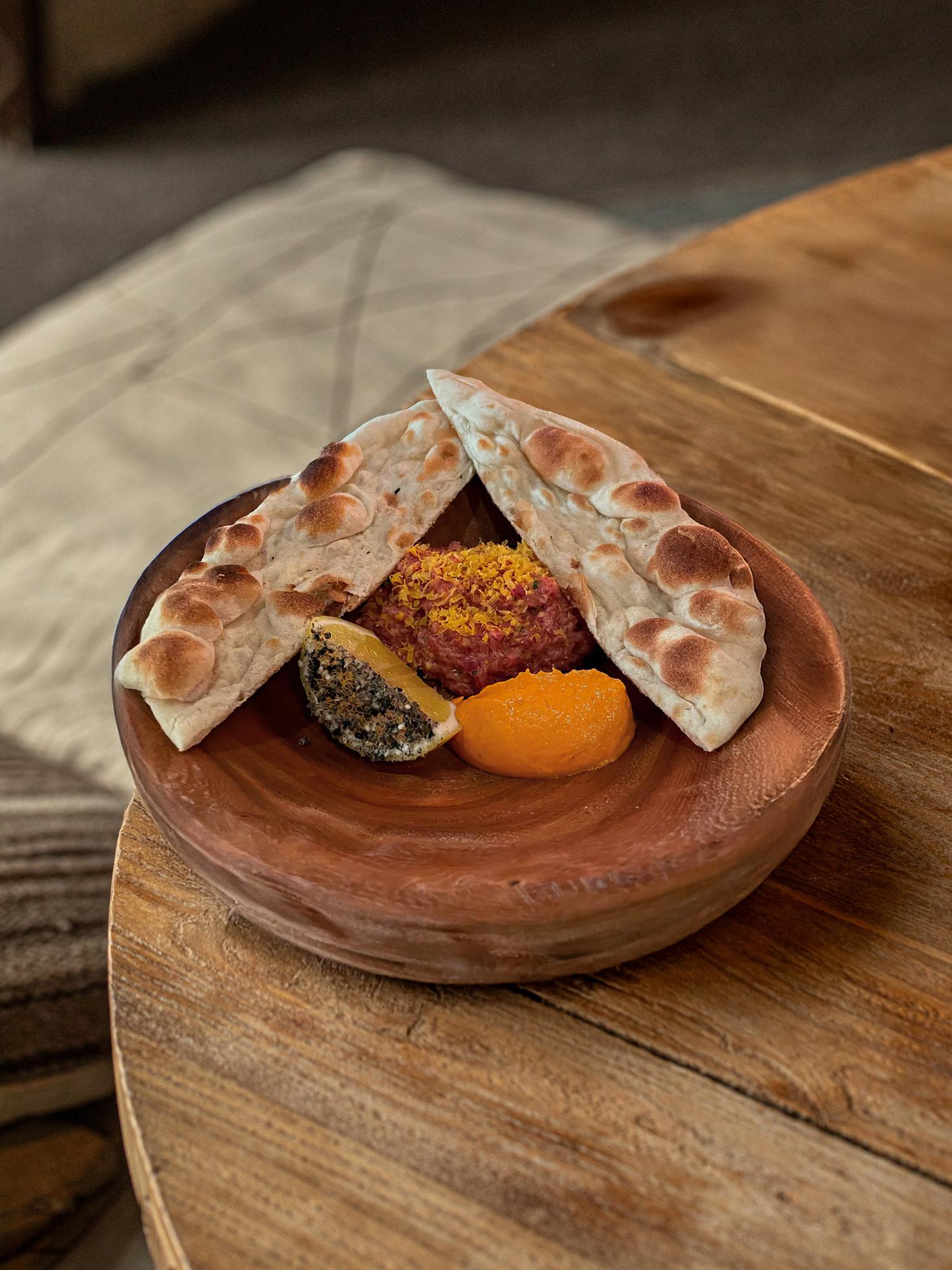 Horsemeat tartare with chili