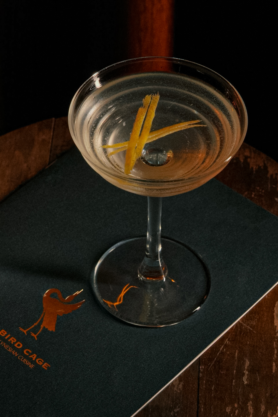Коктейль Vesper, The Bird Cage