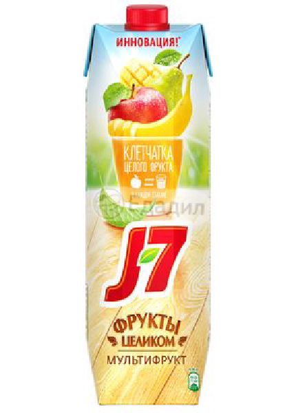 Фруктовая 7 2. Сок j7 0.97 мультифрукт. Сок Джей Севен 0,97 л мультифрукт. J7 фрукты целиком мультифрукт 0.97л. Сок j7 0.3 мультифрукт.