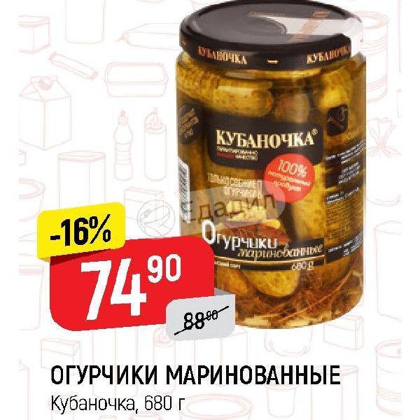 Рецепт огурцов кубаночка