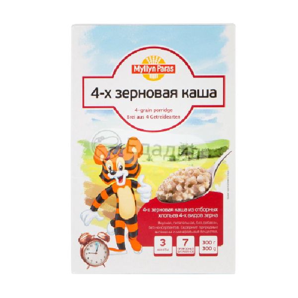 4 злака каша с тигренком