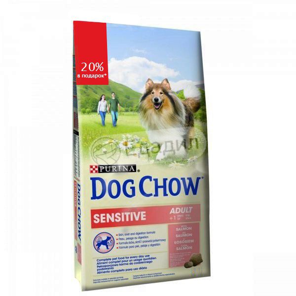 Купить Корм Dog Chow С Лососем