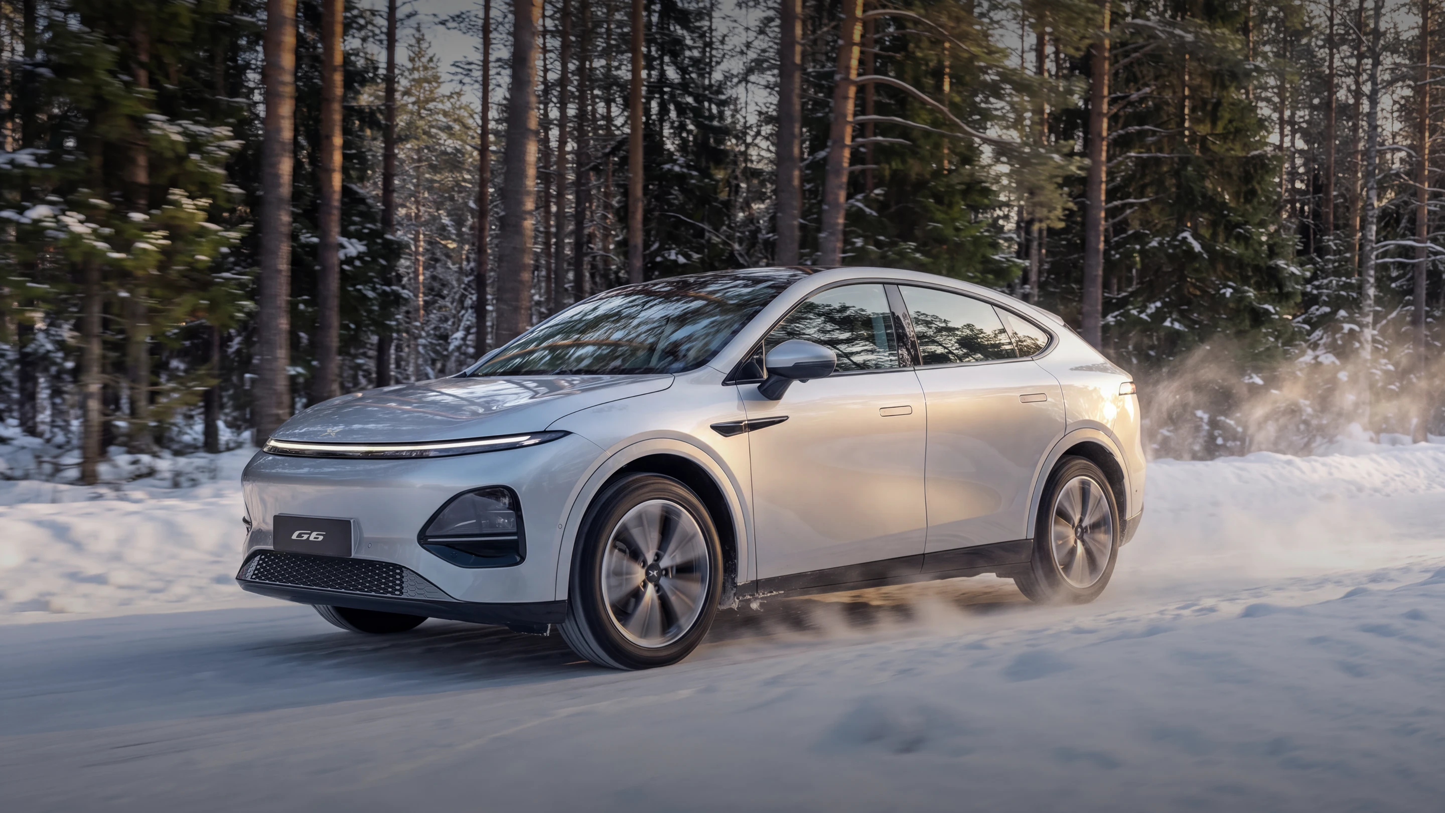XPENG G6 — зима