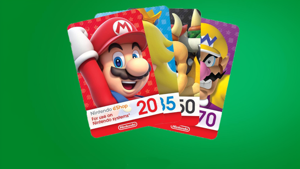 Карта пополнения Nintendo