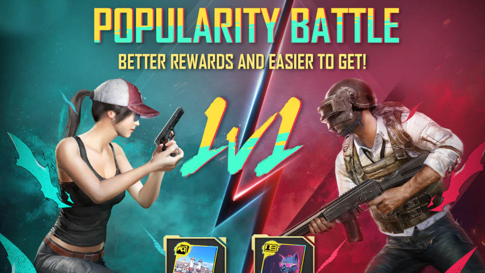 Битва популярности PUBG Mobile