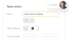 Create meetings in an instant