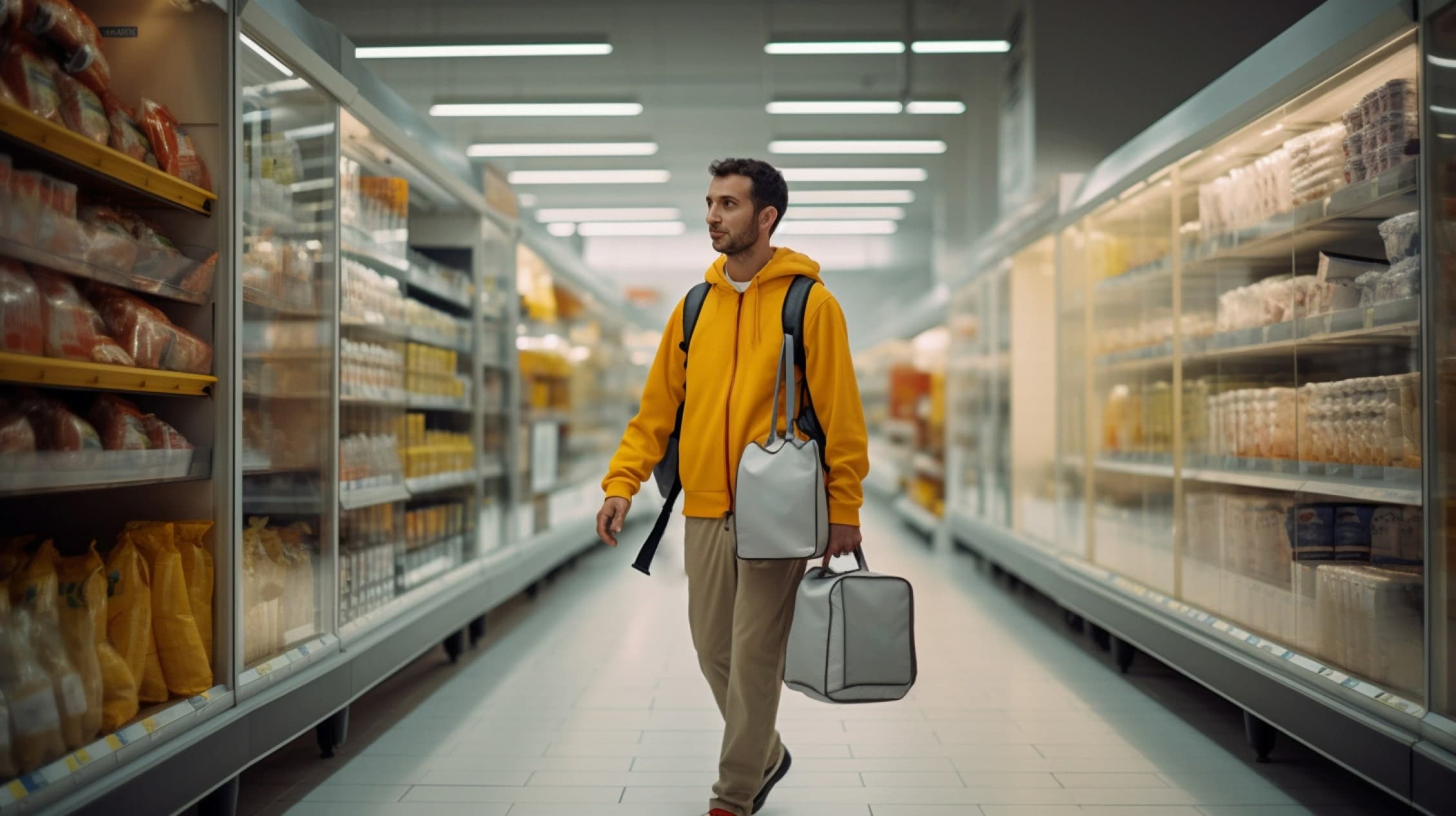 A man in a shop